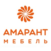 Логотип Амарант-Мебель вертикальный НОВЫЙ